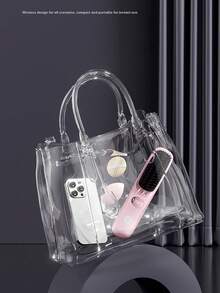 2025 新款 LCD USB 可充电陶瓷加热直发梳，无线便携式卷发器和直发器组合 - 彩色 - 查看 8