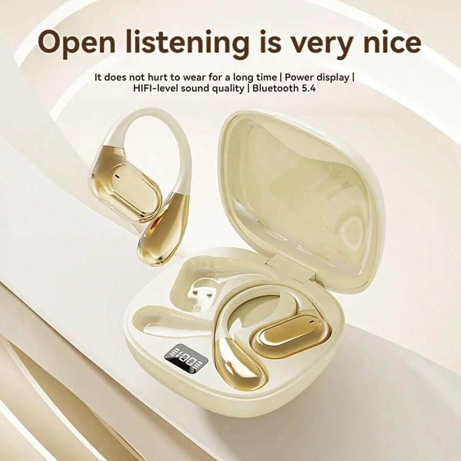 2026 New Xinhang True Wireless OWS Earphones - 2-In-1 In-Ear/Ear-Hook Sports Earphones, Low Latency Gaming Earphones, Dolby HiFi Bass And AAC Stereo, Noise Cancelling HD Calls, Long Battery Life Touch Control Smart Earphones, Compatible With Android/IOS, Perfect Christmas & New Year Gift - Multicolor - View 1