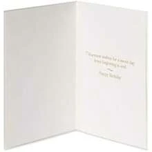Papyrus Birthday Card for Her (Fashion Feather Heels)(Pastel de cumpleaños floral.) - Multicolor - Ver 2