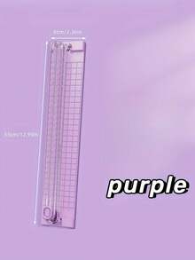 1个A3/A4双向裁纸刀，易于使用的精密裁切工具，适用于手工纸、卡片、照片裁剪，学校、家庭和办公用品