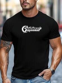 Camicia da uomo azzurra con la scritta "Successo imminente" - Camicia estiva a maniche corte con collo rotondo. Vestibilità regular traspirante per uso casual. Camicie casual. Design motivazionale. Tessuto confortevole. - nero - Visualizzare 6