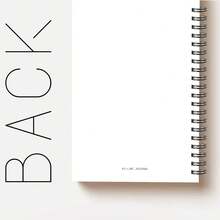 1本A5螺旋笔记本，图案为人类头骨解剖，米色横格内页，适用于医学生和科学笔记 - A5 - 查看 4