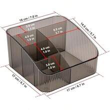 Caja de almacenamiento de cosméticos - Gris - Ver 2