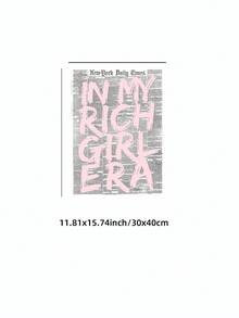 1/3件套无框富家猫咪美学墙饰套装，粉黑白时尚墙面装饰，别致办公室及少女房间装饰画，适用于卧室、宿舍、公寓 | 卧室装饰画，卧室装饰，墙面装饰画，复古装饰 - 彩色 - 查看 10