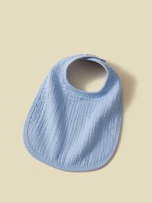 7pcs Baby Bibs, 100% Cotton Soft Gauze, Drool Bib, Adjustable Snap Button,Essential Items For Baby Growth - Multicolor - View 10