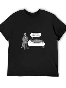 Kafka And Freud St. T-Shirt - Black - View 1