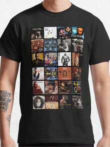 90s R&B Classics Classic T-Shirt - Black - View 2
