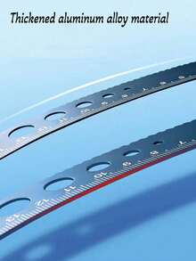 Règle en métal en forme de cœur, règle triangulaire et rapporteur, convient aux étudiants, architectes, arpenteurs, à la maison, à l'école, au bureau et autres occasions