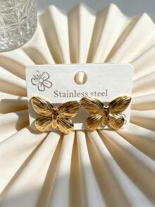 Cercei din oțel inoxidabil solid, accesorii din oțel inoxidabil, cercei pentru femei, cercei pituitari, cercei cu balamale rotunde placate cu aur, textură din articulație din bambus, tăietură cu diamant, hexagonale, pătrate, design rotund, cercei hipoalergenici solizi, potriviți pentru urechi sensibile, accesorii farmece pentru femei, accesorii de modă din Orientul Mijlociu, cadouri pentru petreceri și festivaluri