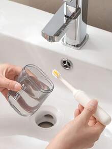 3-In-1 Mini Travel Toiletry Set - Portable Rinse Cup, Foldable Toothbrush, Toothpaste Storage Box, Multi-Functional Travel Essentials, Business Trip & Hotel Amenities, Ideal Gift For Friends & Couples - Multicolor - View 9