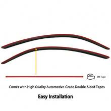 Car Windshield & Rain Shield - Black - View 2