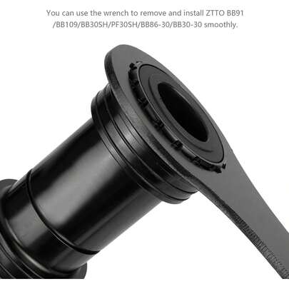 BSA68 Threaded Bottom Bracket BB91 68/73mm Bicycle Axle Screws For Mountain Bike And Road Bike, Aluminum Alloy Waterproof Crankset