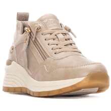 Women Casual Athletic Shoes - Beige - View 2
