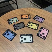 Protetor de Lente da Câmera para Apple 17 Pro/17 Pro Max - Vidro Temperado Ultrafino de Alta Definição, Antirriscos, Fácil Instalação, Encaixe Preciso, Design Minimalista - Ouro - Ver 8