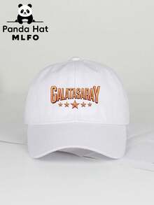 MLFO 可调节轻便加拉塔萨雷队徽印花软顶棒球帽，透气舒适，弯檐设计，男女通用运动帽，适合足球、高尔夫、徒步、露营和休闲户外活动，也适合球迷和日常佩戴。 - GALATASARAY - 查看 7