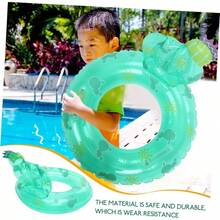 Anillo De Natacin De Cactus Accesorio De Natacin Swimming Pool Toys Suministro De Natacin Anillo De Natacin Kawaii Aid Float Rings Beb Piscina De Polivinilo Playa - Verde + 55CM - Ver 6