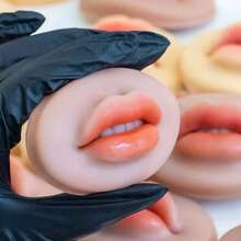 HMQ beauty Tattoo Practice Lip Skin 3D Novice Makeup Training Lip Mask Semi Permanent Practice Accessories - Multicolor - View 8