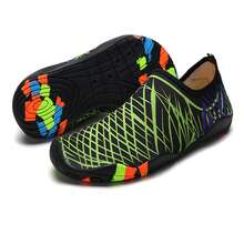 Sandalias Huarache Estilo Playa Antideslizantes Secado Rápido Versátil para Tierra y Agua Zapatos para Mujer  y Hombre Verde zapatos para mujer - verde - Ver 11