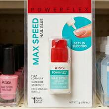 Long-Lasting Bond: KISS PowerFlex 0.10 Oz Maximum Speed Nozzle Tip Nail Glue - 1 - 查看 2
