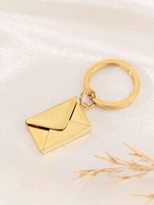 Móc khóa thép không gỉ khắc tên cá nhân này là một món quà tinh tế và nhỏ gọn, hoàn hảo cho Ngày Valentine, Giáng sinh hoặc Kỷ niệm ngày cưới dành cho bạn gái của bạn. Một phụ kiện đơn giản và thời trang. Tình yêu vĩnh cửu, Phong cách những năm 2000 - móc khóa - Xem 6