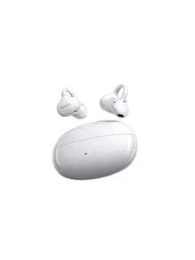 UGREEN Auriculares inalámbricos Bluetooth con clip WS218 (HiTune S8, blanco): diseño liviano para un uso prolongado y cómodo; cancelación activa de ruido + transmisión de sonido direccional; sonido claro en entornos ruidosos como viajes diarios a la oficina; compatible con múltiples modelos de dispositivos.