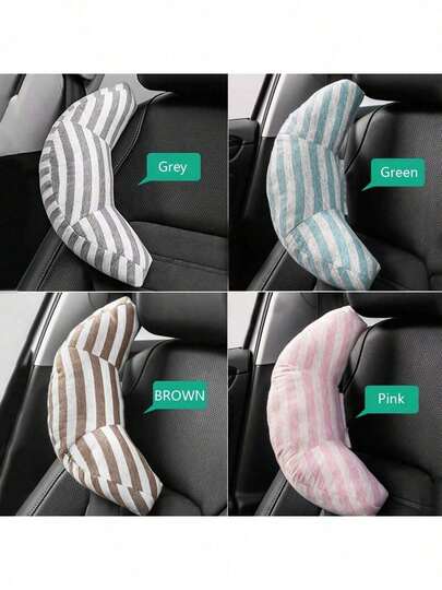 1 pieza Almohada de cinturón de para reposacabezas de coche, accesorio de coche almohada para dormir