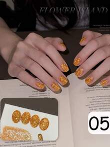 12毫升秋冬美甲粉红蓝闪粉凝胶指甲油，2025网络红人闪光反光迪斯科钻石胶指甲油美白流行美甲沙龙美甲用品圣诞美甲 - 彩色 - 查看 6