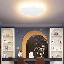 lampara de pared para niños, lampara de pared interior, Lámpara Moderno creativa , Adecuado para dormitorios, habitaciones de niños, Carcasa blanca - fuente de luz cálida(Blanco) - Multicolor - Ver 7