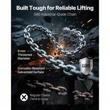 Lifting Tools & Accessories - 3/4T 10ft - View 4