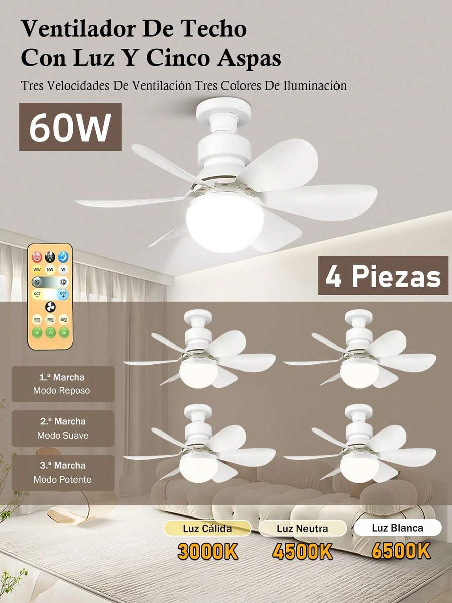 Ceiling Fans - 4 parça - Görünüm 1
