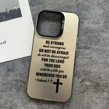 New Model Debut Scripture Phone Case, From Joshua 19, Compatible With Various  Models Including 17, 16E, 16, 15, 14, 13, 12, 11 Mini, Pro, Max, Air, X, XR, XSMAX, 8, And 7 Plus, Made Of Matte Material, Provides Anti-Drop Protection., Valentine's Gifts, Christmas Gifts - 混合顏色 1 - 查看 6