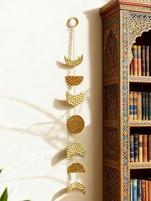 1件波西米亚风月相壁挂装饰，简约现代家居饰品，日月灵性灵感装饰，适用于客厅、卧室、窗边、阳台、花园、冥想空间、瑜伽室、墙面装饰，礼品 - 彩色 - 查看 7