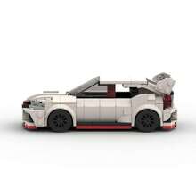 Adult Block Vehicles - White - View 5