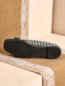 Women's Metal Decor Casual Versatile Flat Shoes - Green - View 7
