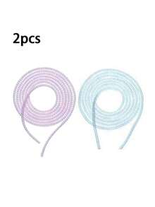 1 Stück/2 Stück Spiralkabel Schutz, Ladekabel Schutz, Datenkabel Schutz Abdeckung, Kopfhörerkabel Schutz geeignet für Handy, Kopfhörer, USB-Datenkabel, Ladegeräte, Zubehör für Ladegeräte, Handyzubehör - Mehrfarbig - Übersicht 25