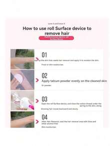 New Women's Electric Facial Hair Remover, USB Rechargeable Beauty Epilator, Suitable For Full Body Hair Removal - Purple - View 7