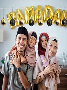 8个精美斋月和开斋节装饰球 - 悬挂式装饰品，适合伊斯兰穆斯林树木装饰，可壁挂式塑料吉祥球，适用于斋月/开斋节派对及其他装饰。 - 彩色 - 查看 6