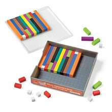 hand2mind Foam Cuisenaire Rods Small Group Set Fraction Bars Montessori Number Rods Counting Blocks Math Manipulatives Math Teacher Supplies Kindergarten Homeschool Supplies 6 Sets of 74Duradero y cultiva el interés de los niños - Multicolor - Ver 3