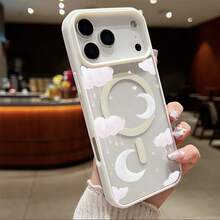 Funda Magnética para Teléfono Compatible con iPhone 17 Air/16/15/14/13/12/11 Pro, Pro Max, Plus, X/XS/XS Max, Compatible con Samsung Galaxy S22/S23FE/S24FE Plus, Ultra, Marco de TPU + Marco de Lente Independiente, Anillo Magnético Incorporado Adsorción Instantánea MagSafe, Serie de Colores Macaron, Combinaciones de Múltiples Colores - Azul oscuro - Ver 5