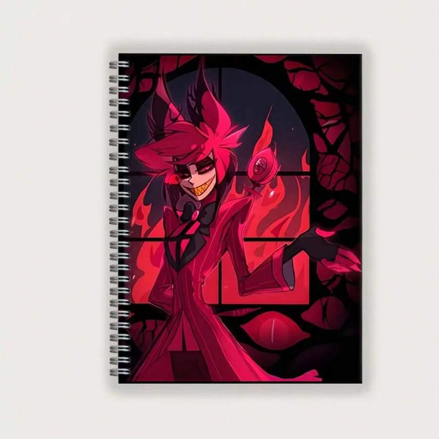 Metal Buckle Student Notebooks - A5/English Notebook, Blank Notebook - Multicolor - View 1