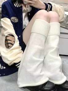 Women Leg Warmers - Blanco - Ver 5