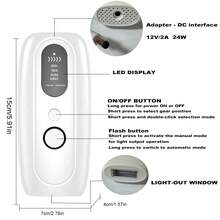 999,999 次闪光 IPL 激光脱毛仪，女性家用无痛脱毛机