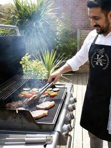 Tạp dề chống bụi tùy chỉnh - Tạp dề nhà bếp không tay kiểu Bắc Âu cá nhân hóa dành cho nam và nữ, tạp dề khăn lau bát đĩa nhà bếp tùy chỉnh, tạp dề chống bụi không tay unisex cho tiệc tùng, đám cưới, lễ đính hôn, gia đình, họp mặt, kỷ niệm, quà Giáng sinh. - Nhiều màu - Xem 4