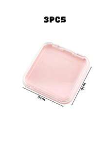 透明美甲收纳盒，美甲贴纸收纳盒，带按扣的美甲包装盒，珠宝化妆品收纳盒，塑料假指甲展示盒，美甲工具收纳盒，DIY串珠收纳盒，塑料收纳盒，透明塑料桌面收纳盒，小型长方形收纳盒，适用于家庭、美甲沙龙、化妆品、钻石画、美甲、电子元件、桌面收纳、旅行收纳，女士礼物，圣诞礼物，创意女士礼物，房间装饰 - 彩色 - 查看 9