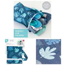 Baby Wet Bag - azul,(藍色熱帶)+ Bumkins - 查看 1