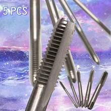 M3-M8 3mm-8mm Precision Taps, Stainless Steel Material, Chrome Plated Metal Processing And Gear Maintenance Tools