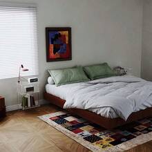 2pcs Acrylic Side Table With Storage Shelf, Transparent Minimalist 2-Tier Nightstand For Small Space, Office, Bedroom, Living Room, Study