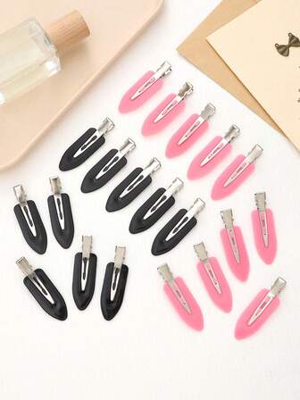 6/100pcs Simple & Fashionable Crease-Free Hair Clips, Non-Bending Duck Clip Hair Accessories Suitable For Party, Casual Outings, Gift For Girlfriend, Women, New Year