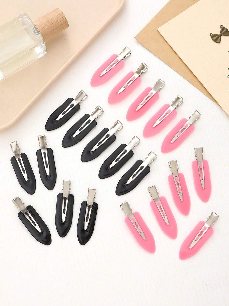 6/100pcs Simple & Fashionable Crease-Free Hair Clips, Non-Bending Alligator Clip Hair Accessories Suitable For Party, Casual Outings, Gift For Girlfriend, Women, New Year, Claw Clips, Hair Slide, Hair Barrettes