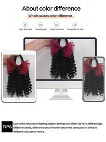 1 Pc 8-Inch Bowknot Braid Ponytail Wig, Suitable For Daily Wear By Women - Natural Black - View 12